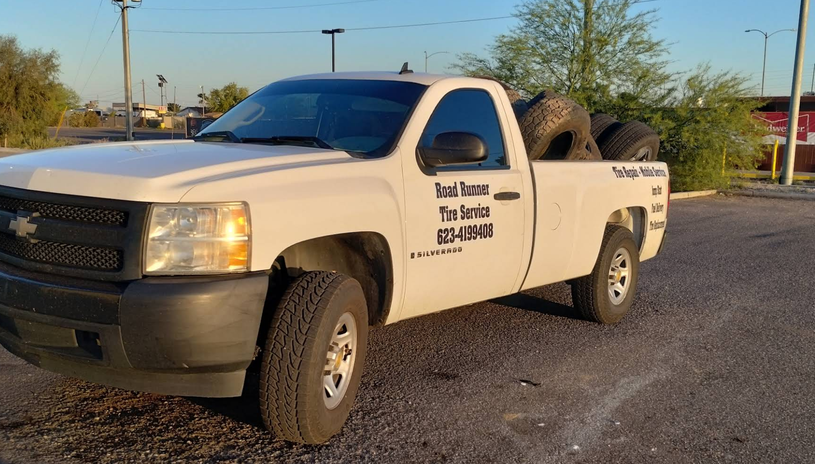 Road Runner mobile service truck
